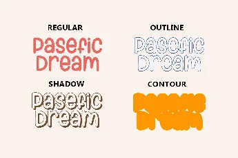 Pasefic Dream font