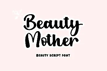 Beauty Mother - Personal Use font