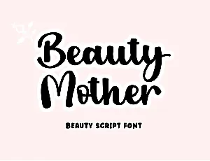 Beauty Mother - Personal Use font