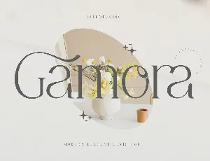 Gamora font