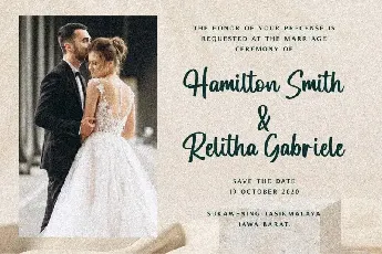 Hemilton Script font