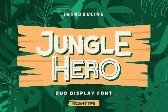 Jungle Hero Demo font