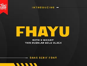 Fhayu font