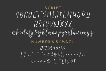 The Right Attitude Script Duo font