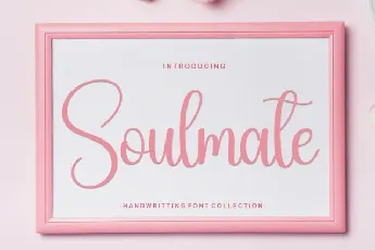 Soulmate Script Typeface font