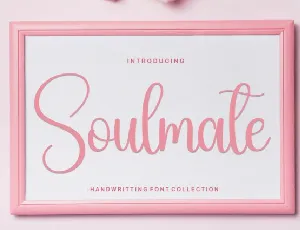 Soulmate Script Typeface font