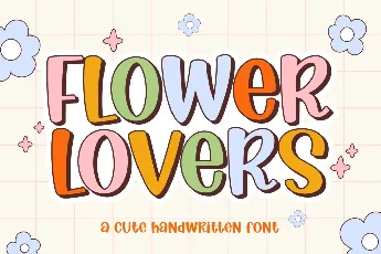 Flower Lovers font