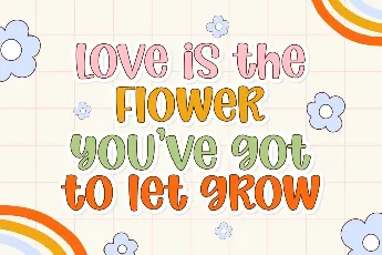 Flower Lovers font