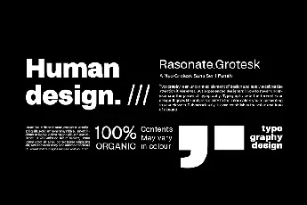 Resonate font