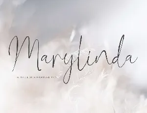 Marylinda Beauty font