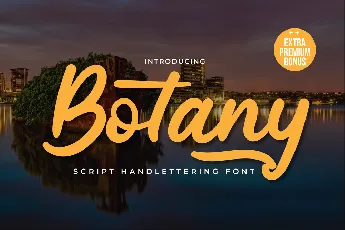 Botany font