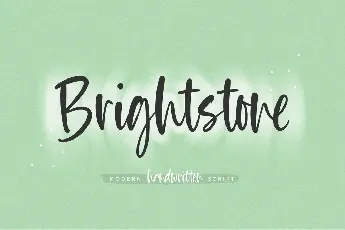 Brightstone font