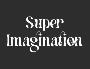 Super Imagination font