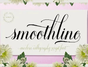 Smoothline font