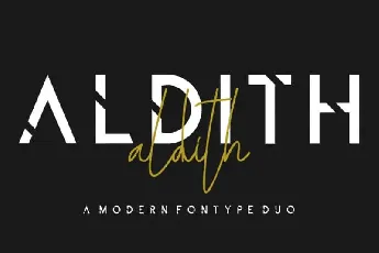 ALDITH Duo font