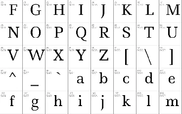 Ledger font