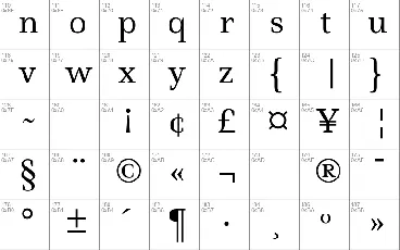 Ledger font