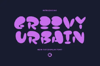 Groovy Urbain Display font