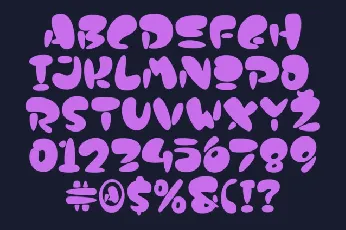 Groovy Urbain Display font