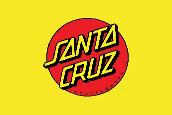 Santa Cruz Logo font