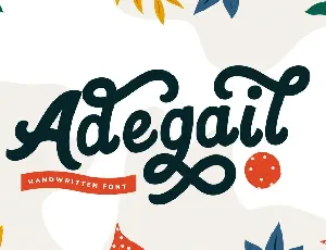 Adegail font