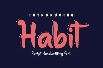 Habit font