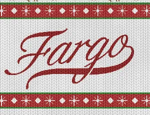 Fargo PERSONAL USE font