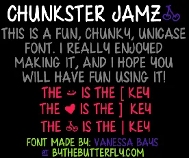 Chunkster Jamz font