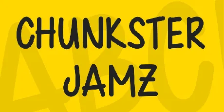 Chunkster Jamz font