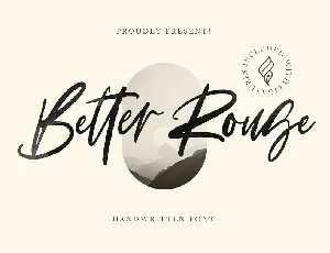 Better Rouge font