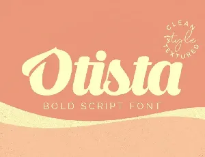 Otista Bold Script font