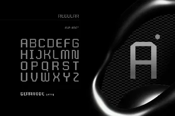 Geranode font