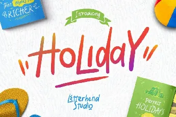 Holiday Script font