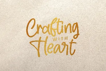 The Crafter font