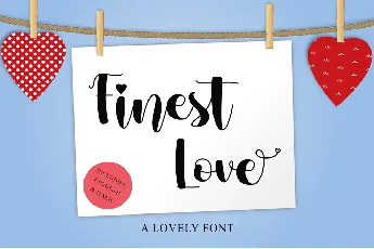 Finest Love font