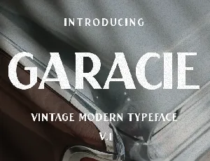 Garacie font