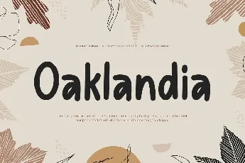 Oakley Ridge font