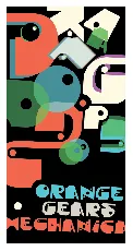 Orange Gears Mechanica font