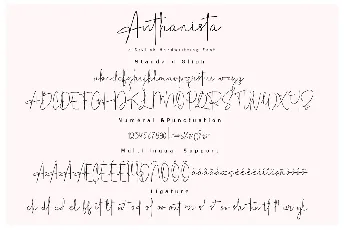 Anthanista font