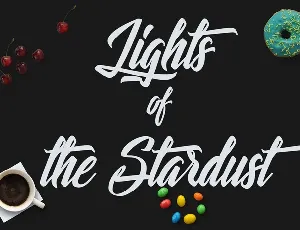 Lights of the Stardust font