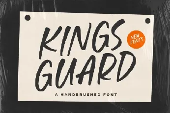 Kings Guard font