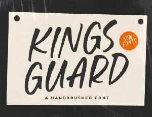 Kings Guard font