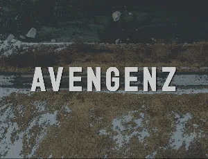 Avengenz font