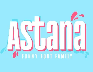 Astana font