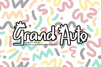 Grand Auto Demo font