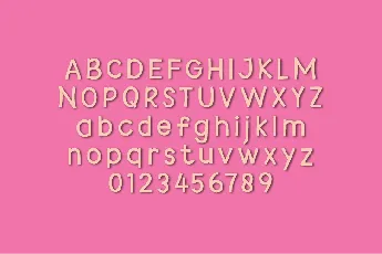 Peaches font