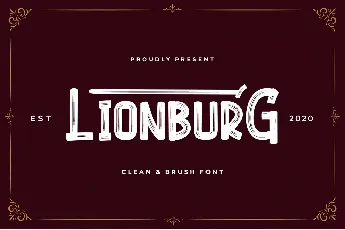 Lionburg font