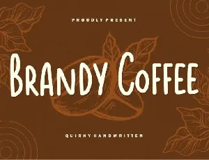 Brandy Coffee Handwritten font