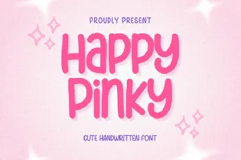 Happy Pinky font