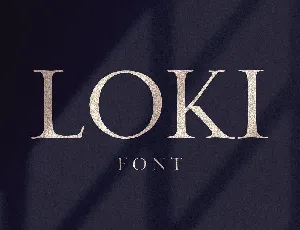 Loki font